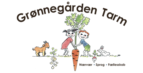 Logo for vuggestuen og børnehaven Grønnegården ved Tarm